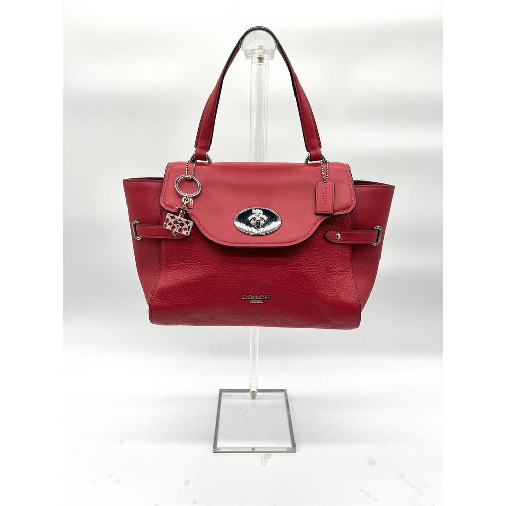 COACH Bag Charm Key Chain, Perfume Bottle with Signature Pattern - Picture 6 of 7